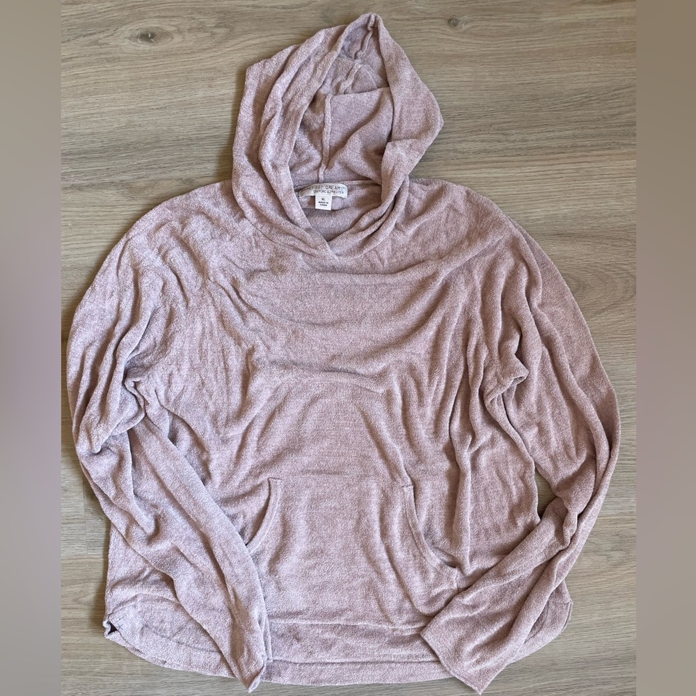 Barefoot Dreams CozyChic Ultra Lite Hoodie in Soft Blush Pink